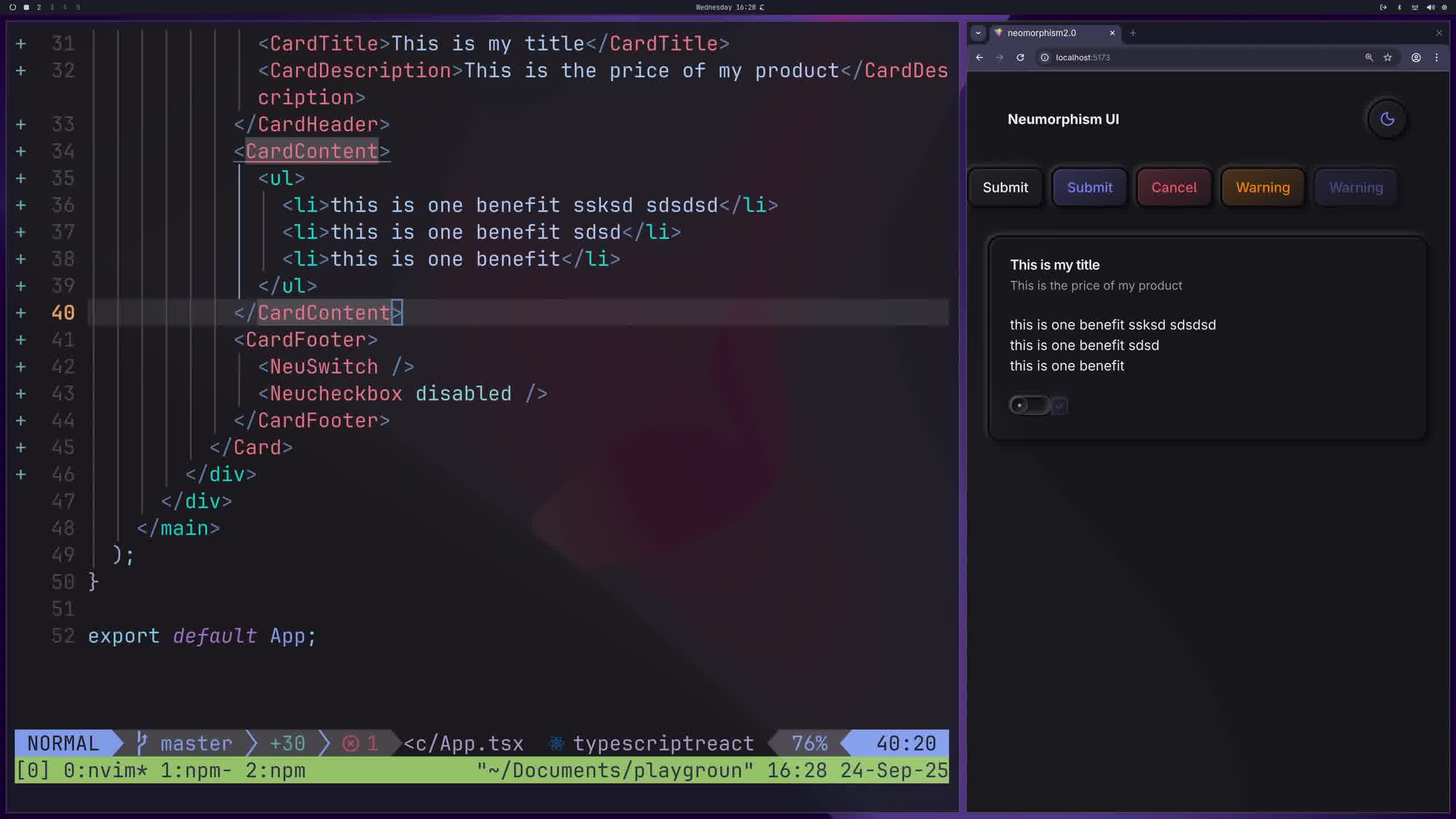 10.Slider Component